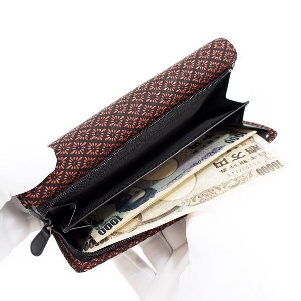 印傳屋（INDEN-YA） 印伝 甲州印伝 上原勇七 財布 長財布 印伝財布 束