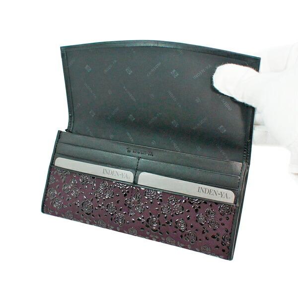 印傳屋（INDEN-YA） 印伝 甲州印伝 上原勇七 財布 長財布 印伝財布 束