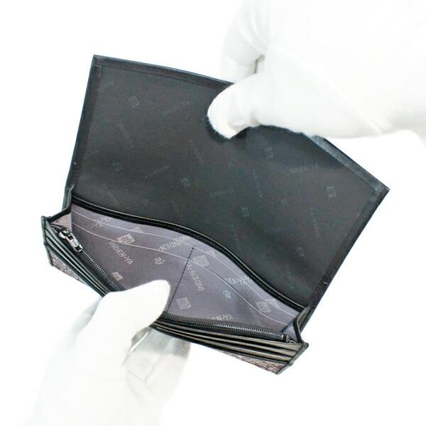 印傳屋（INDEN-YA） 印伝 甲州印伝 上原勇七 財布 長財布 印伝財布 束