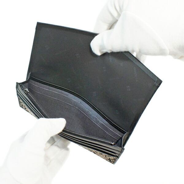 印傳屋（INDEN-YA） 印伝 甲州印伝 上原勇七 財布 長財布 印伝財布 束