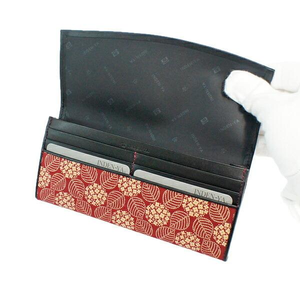 印傳屋（INDEN-YA） 印伝 甲州印伝 上原勇七 財布 長財布 印伝財布 束