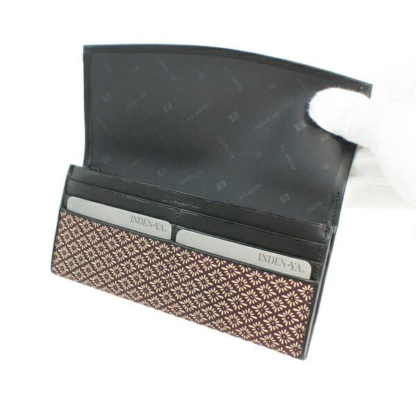 印傳屋（INDEN-YA） 印伝 甲州印伝 上原勇七 財布 長財布 印伝財布 束