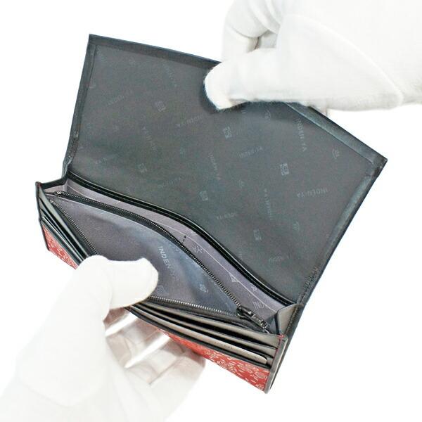 印傳屋（INDEN-YA） 印伝 甲州印伝 上原勇七 財布 長財布 印伝財布 束