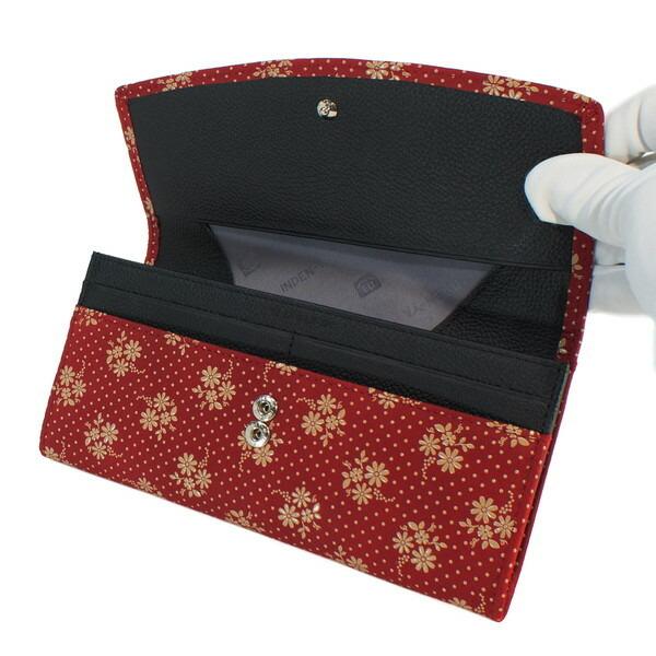 印傳屋（INDEN-YA） 印伝 甲州印伝 上原勇七 財布 長財布 印伝財布 束