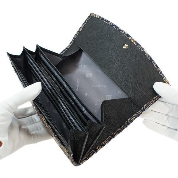 印傳屋（INDEN-YA） 印伝 甲州印伝 上原勇七 財布 長財布 印伝財布 束