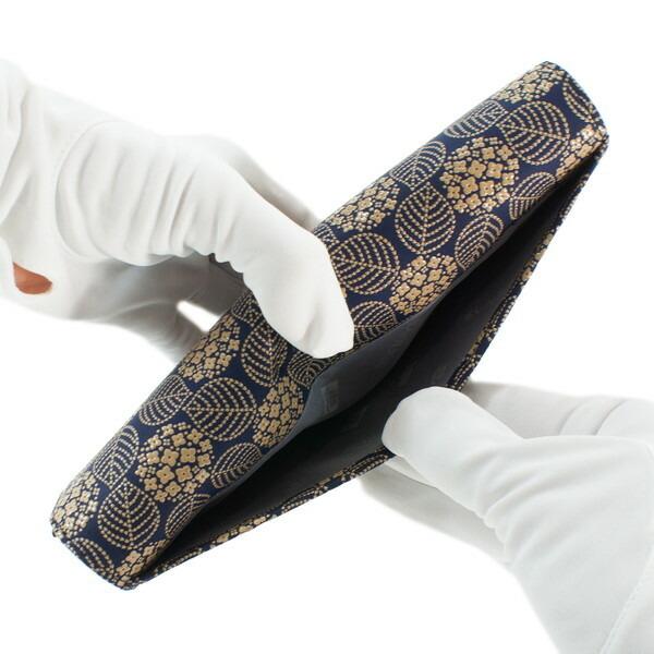 印傳屋（INDEN-YA） 印伝 甲州印伝 上原勇七 財布 長財布 印伝財布 束