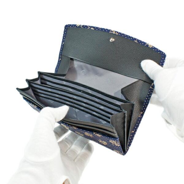 印傳屋（INDEN-YA） 印伝 甲州印伝 上原勇七 財布 長財布 印伝財布 束