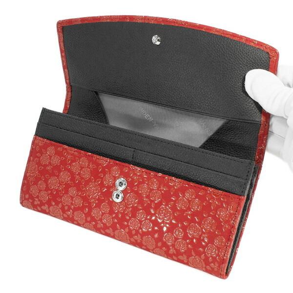 印傳屋（INDEN-YA） 印伝 甲州印伝 上原勇七 財布 長財布 印伝財布 束