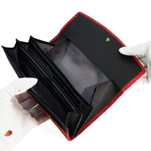 印傳屋（INDEN-YA） 印伝 甲州印伝 上原勇七 財布 長財布 印伝財布 束