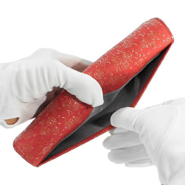 印傳屋（INDEN-YA） 印伝 甲州印伝 上原勇七 財布 長財布 印伝財布 束