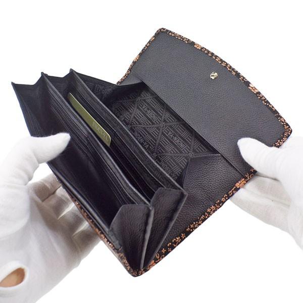 印傳屋（INDEN-YA） 印伝 甲州印伝 上原勇七 長財布 印伝財布 束入れ