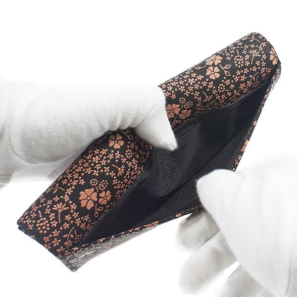 印傳屋（INDEN-YA） 印伝 甲州印伝 上原勇七 長財布 印伝財布 束入れ