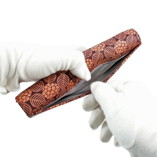 印傳屋（INDEN-YA） 印伝 甲州印伝 上原勇七 長財布 印伝財布 束入れ