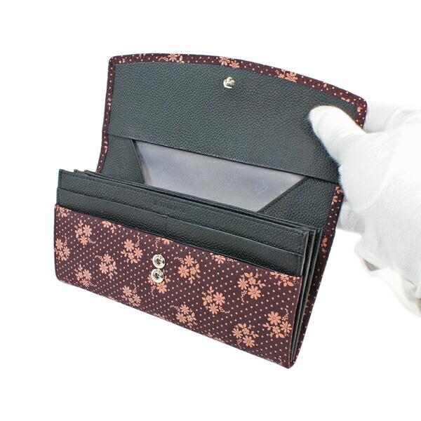 印傳屋（INDEN-YA） 印伝 甲州印伝 上原勇七 長財布 印伝財布 束入れ