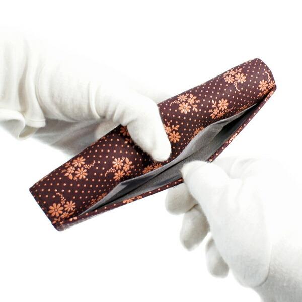 印傳屋（INDEN-YA） 印伝 甲州印伝 上原勇七 長財布 印伝財布 束入れ