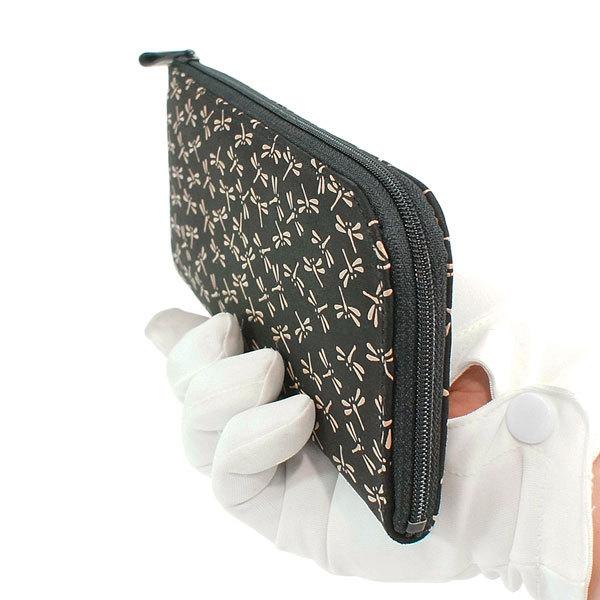 印傳屋（INDEN-YA） 印伝 甲州印伝 上原勇七 財布 長財布 印伝財布 束