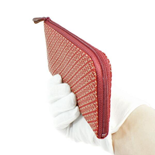 印傳屋（INDEN-YA） 印伝 甲州印伝 上原勇七 財布 長財布 印伝財布 束