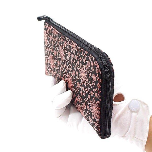 印傳屋 印伝 甲州印伝 上原勇七 財布 長財布 印伝財布 束入れ