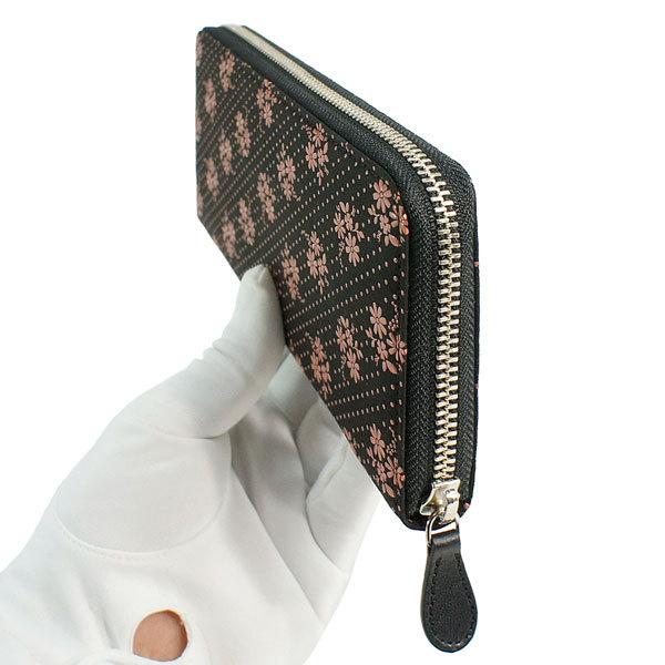 印傳屋（INDEN-YA） 印伝 甲州印伝 上原勇七 財布 長財布 印伝財布 束