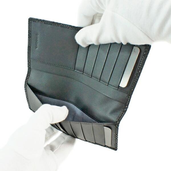 印傳屋（INDEN-YA） 印伝 甲州印伝 上原勇七 財布 長財布 印伝財布 束