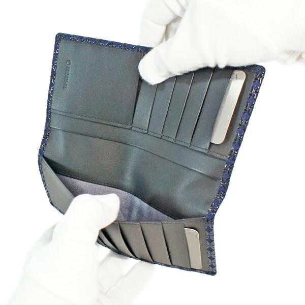 印傳屋（INDEN-YA） 印伝 甲州印伝 上原勇七 財布 長財布 印伝財布 束