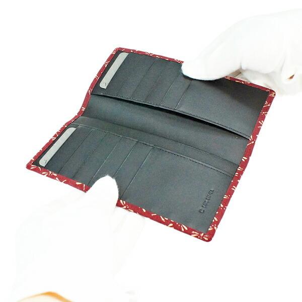 印傳屋（INDEN-YA） 印伝 甲州印伝 上原勇七 財布 長財布 印伝財布 束