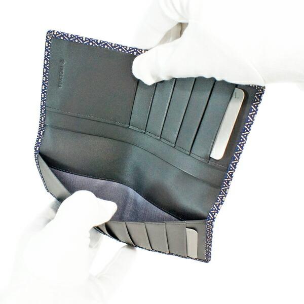 印傳屋（INDEN-YA） 印伝 甲州印伝 上原勇七 財布 長財布 印伝財布 束