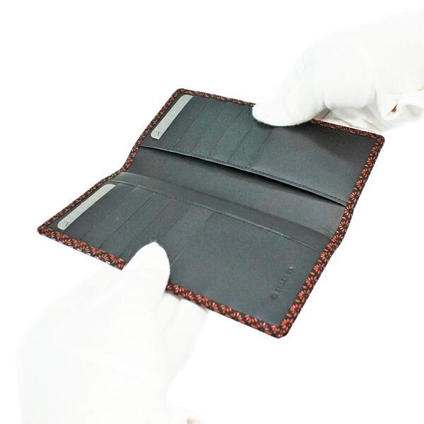 印傳屋（INDEN-YA） 印伝 甲州印伝 上原勇七 財布 長財布 印伝財布 束