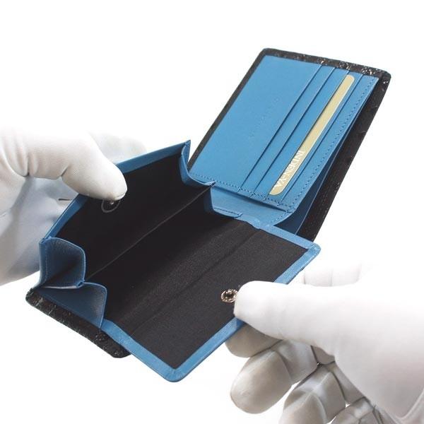 印傳屋（INDEN-YA） 印伝 甲州印伝 上原勇七 財布 二つ折り財布 印伝