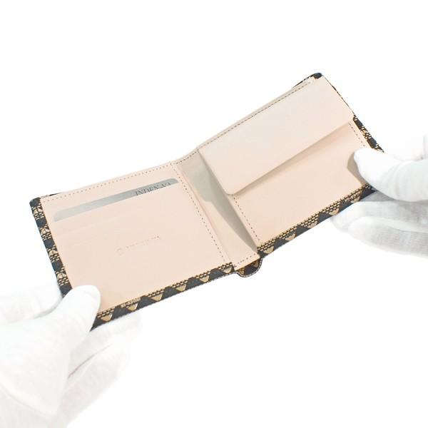 印傳屋（INDEN-YA） 印伝 甲州印伝 上原勇七 財布 二つ折り財布 印伝