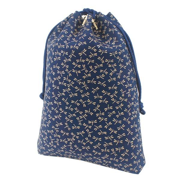 日本初売】 印伝 甲州印伝 印傳屋 上原勇七 合切袋 巾着 3007 とんぼ