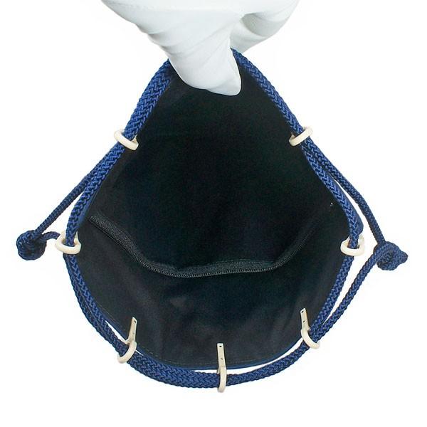 印傳屋（INDEN-YA） 印伝 甲州印伝 上原勇七 合切袋 巾着 3007 爪唐草