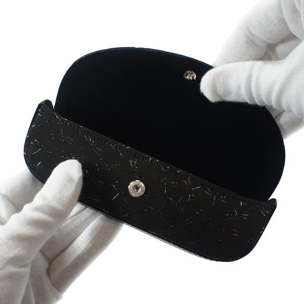 印傳屋（INDEN-YA） 印伝 甲州印伝 上原勇七 メガネケース メガネ入れ