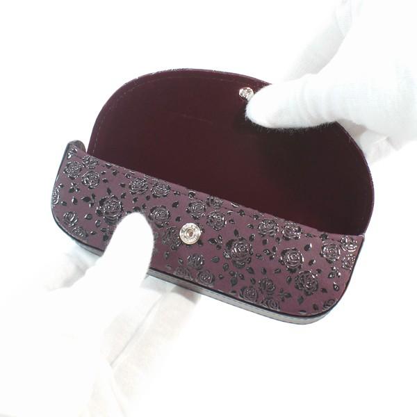 印傳屋（INDEN-YA） 印伝 甲州印伝 上原勇七 メガネケース メガネ入れ