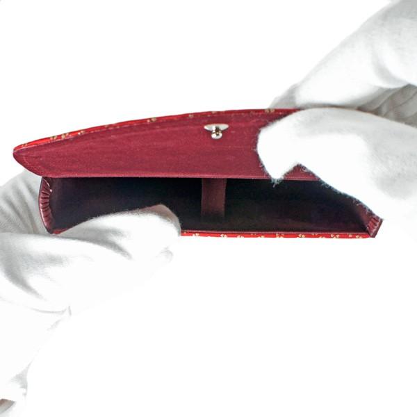 印傳屋（INDEN-YA） 印伝 甲州印伝 上原勇七 メガネケース メガネ入れ