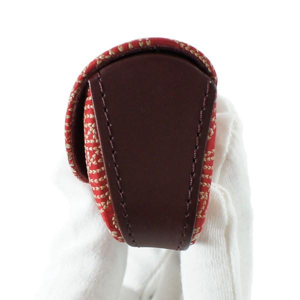 印伝 甲州印伝 印傳屋 上原勇七 メガネケース メガネ入れ 4210 あじさい 紫陽花 赤地×白漆 鹿革 本革 レザー 花柄 ブランド 冬物 冬ギフト クリスマス 贈り物 YM01 印傳屋（INDEN-YA） 印伝 甲州印伝 上原勇七 メガネケース メガネ入れ