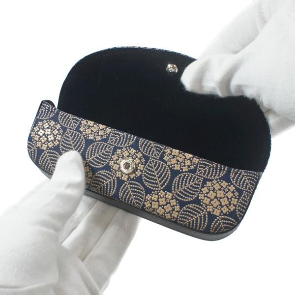 印傳屋（INDEN-YA） 印伝 甲州印伝 上原勇七 メガネケース メガネ入れ