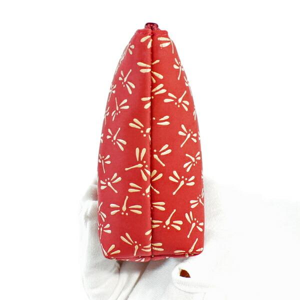 印傳屋（INDEN-YA） 印伝 甲州印伝 上原勇七 ポーチ 化粧ポーチ 4405