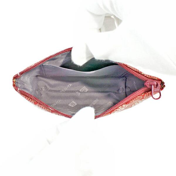 印傳屋（INDEN-YA） 印伝 甲州印伝 上原勇七 ポーチ 化粧ポーチ 4405