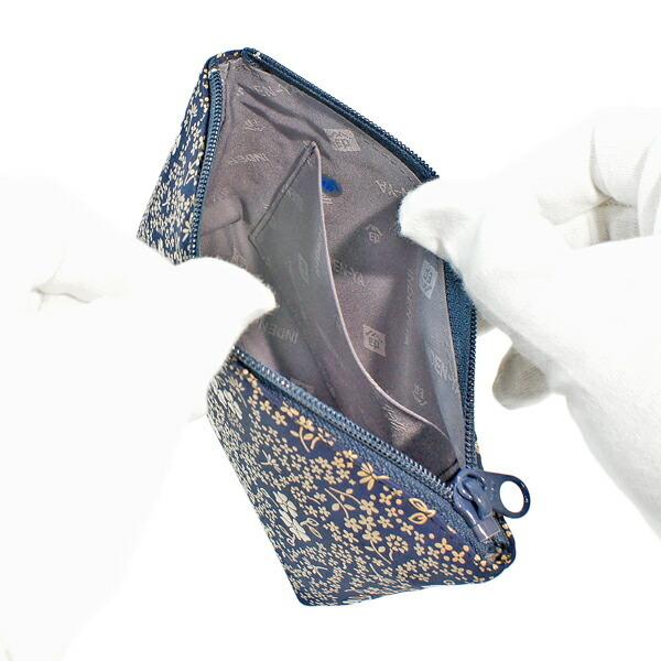 印傳屋（INDEN-YA） 印伝 甲州印伝 上原勇七 ポーチ 化粧ポーチ 4405