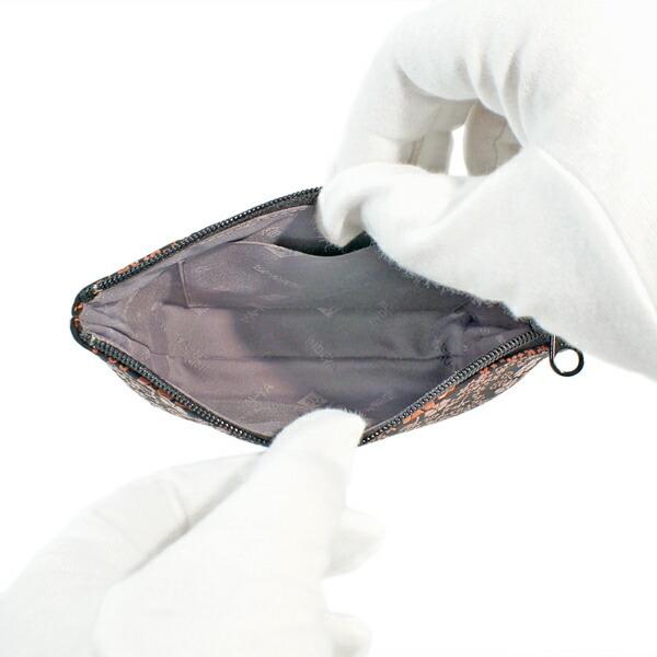 印傳屋（INDEN-YA） 印伝 甲州印伝 上原勇七 ポーチ 化粧ポーチ 4405