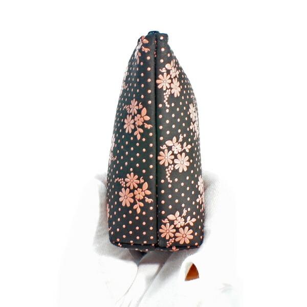 印傳屋（INDEN-YA） 印伝 甲州印伝 上原勇七 ポーチ 化粧ポーチ 4405