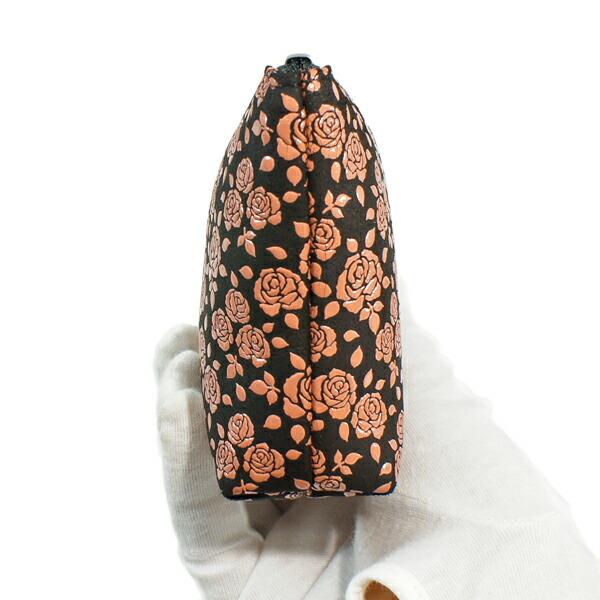 印傳屋（INDEN-YA） 印伝 甲州印伝 上原勇七 ポーチ 化粧ポーチ 4405