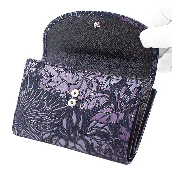 印傳屋（INDEN-YA） 印伝 甲州印伝 上原勇七 財布 二つ折り財布 印伝