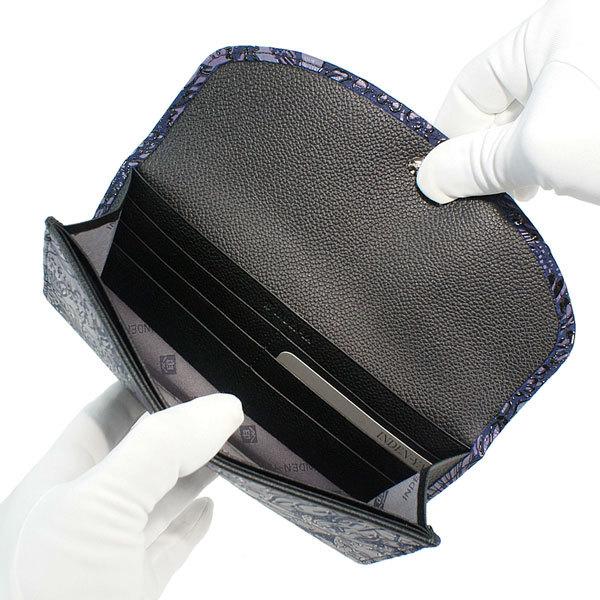 印傳屋（INDEN-YA） 印伝 甲州印伝 上原勇七 財布 長財布 印伝財布 束