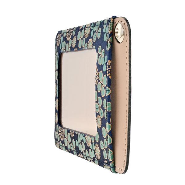 印傳屋（INDEN-YA） 印伝 甲州印伝 上原勇七 2525 パスケース 定期入れ