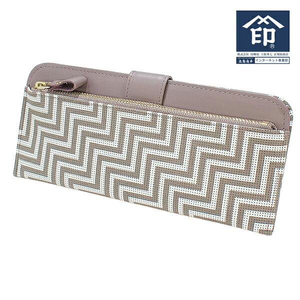 印傳屋（INDEN-YA） 印伝 甲州印伝 上原勇七 財布 長財布 2107 印伝