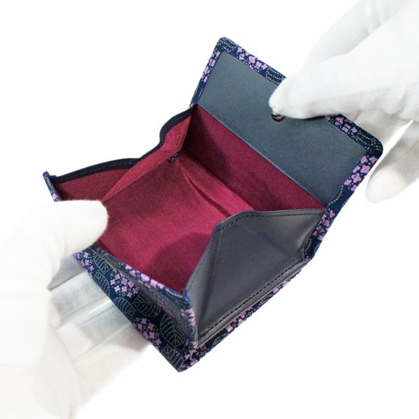 印傳屋（INDEN-YA） 印伝 甲州印伝 上原勇七 財布 二つ折り財布 印伝