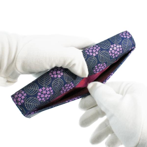 印傳屋（INDEN-YA） 印伝 甲州印伝 上原勇七 財布 長財布 印伝財布 束