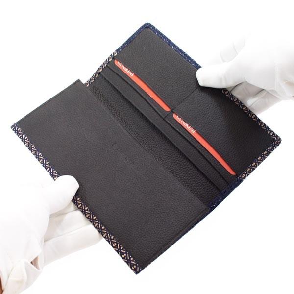 印伝 甲州印伝 印傳屋 上原勇七 財布 長財布 束入れ 庵 いほり 8211 鹿革 本革 レザー 和柄 ブランド 冬物 冬ギフト クリスマス 贈り物 YM01 印傳屋（INDEN-YA） 印伝 甲州印伝 上原勇七 財布 長財布 印伝財布 束